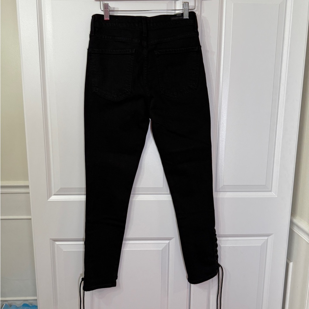 Citizens of Humanity Olivia high rise slim ankle Black Jeans Size 25 in Women’s - Picture 9 of 9